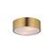 Maxim Lighting Tommy 12''  2-Light Surface Mount, Satin Brass 10494WTSBR - alternate 1